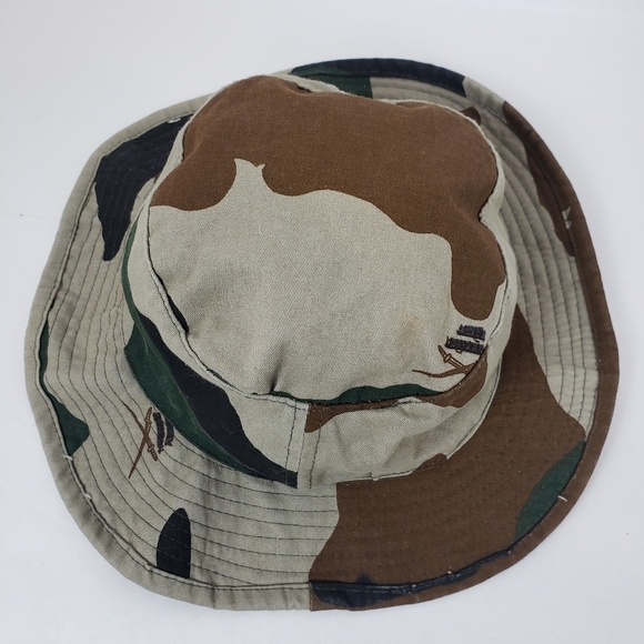 Vintage save the tiger cobra camo bucket hat - Picture 2 of 5